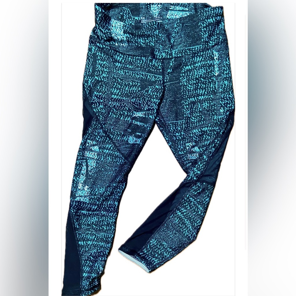 Under Armour Teal Patterned Leggings